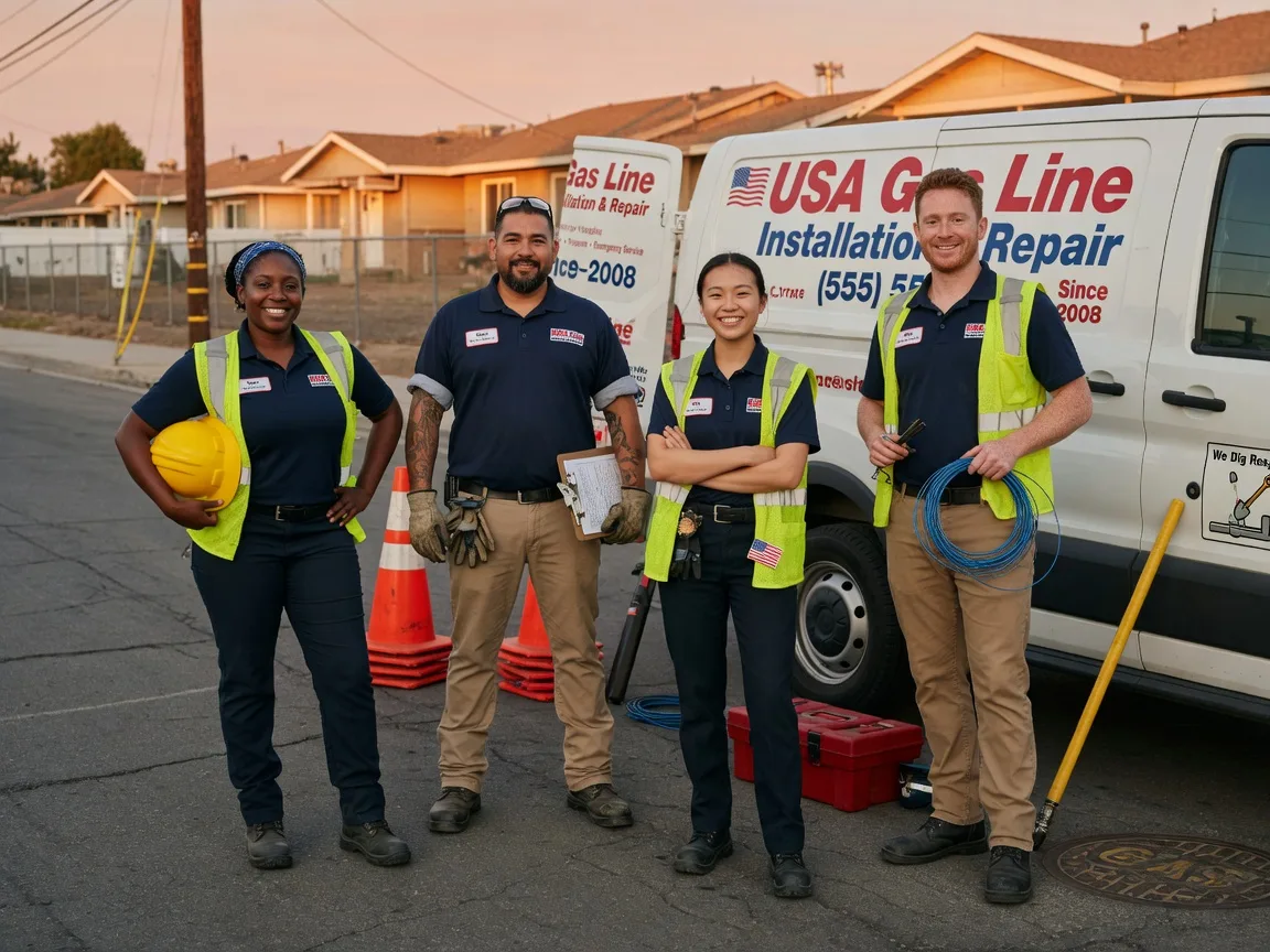 Gas Line Installation company in Croydon, UT